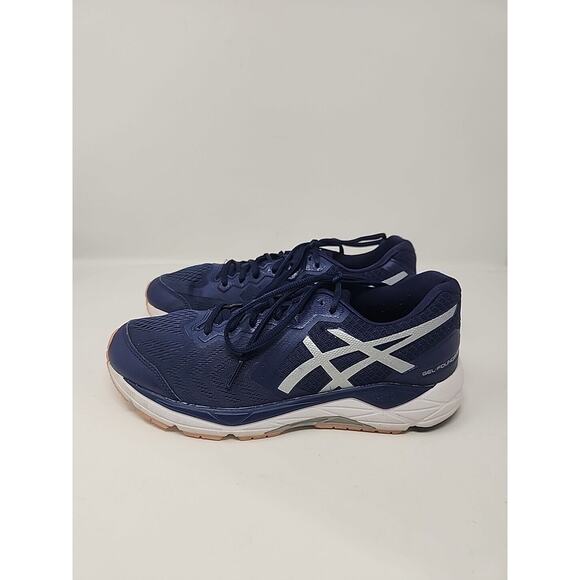Asics Womens Sneakers Shoes Size 10 Gel Foundation 13 Blue Running Athletic - Picture 1 of 16